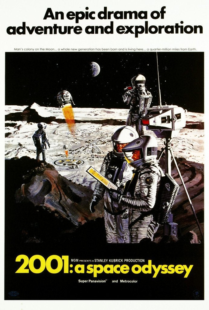 2001 A Space Odyssey B Collectible Mini Poster