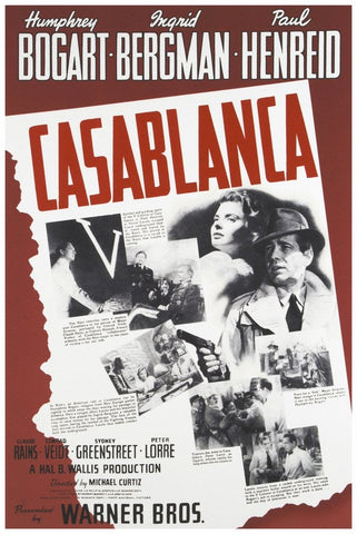 Casablanca A Collectible Mini Poster