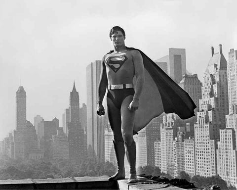 Christopher Reeve, Superman, 1979 Reproduction Art Print