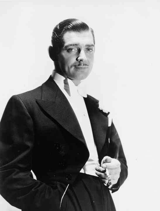 Clark Gable Smoldering Reproduction Art Print