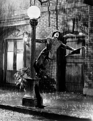 Gene Kelly Singing in the Rain Reproduction Art Print