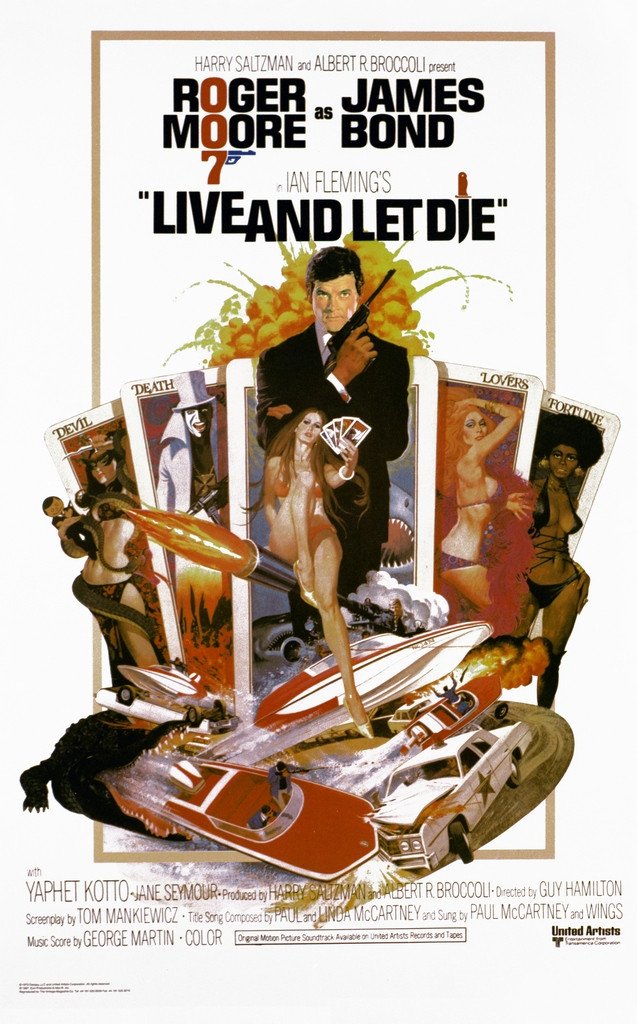 Live Let Die Collectible Mini Poster