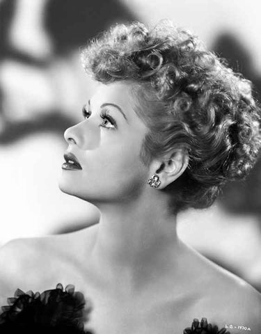 Lucille Ball in Profile Reproduction Art Print