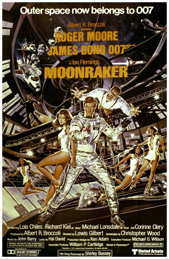 Moonraker Collectible Mini Poster